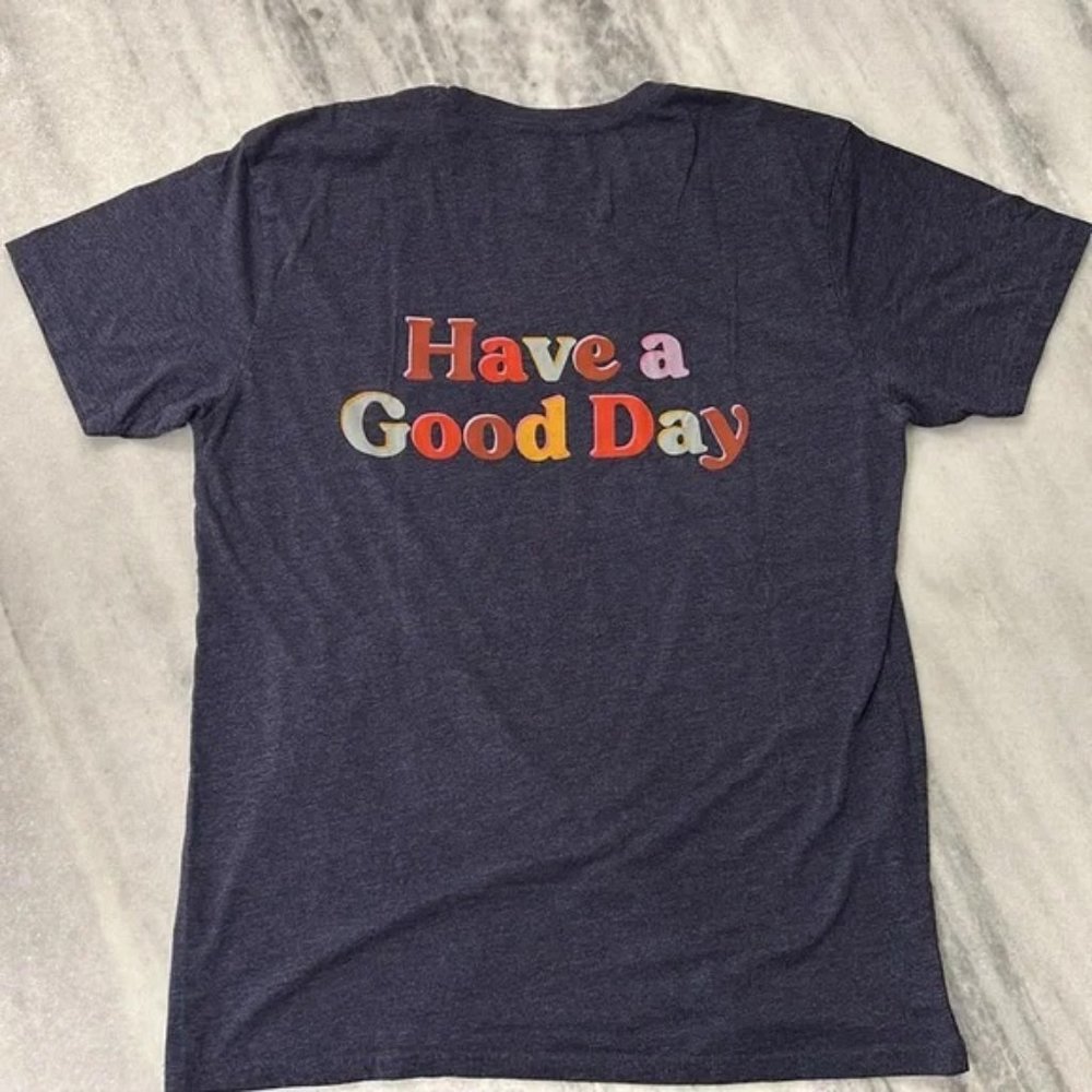 Cotopaxi Men’s Have a Good Day Tee Tshirt size XL in Navy
